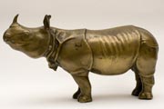 Bronze rhino